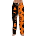 thumbnail image 1 of Satingcolo Mens Pajama Pants Sleep Lounge Bottoms Soft Comfy Pj Pant Sleepwear with Drawstring Halloween Costumes, 1 of 7