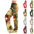 thumbnail image 1 of Satingcolo Women's Comfort Christmas Pajama Long Pants Casual Pj Bottoms for Women Drawstring Lounge Pants with Pockets, 1 of 4