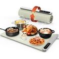 Satiny Electric Food Warming Mat with 6 Level Adjustable Temperature