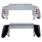 Satisfye - ZenGrip Ronin White Grip, a Dockable Switch Grip Compatible with Nintendo Switch - Comfortable & Ergonomic Grip, Joy Con & Switch Control. White