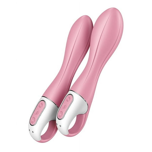 Satisfyer Air Pump Vibrator 2 with Inflatable Shaft - G-Spot Stimulation, Vibrating Dildo, Adult Sex Toy for Women - Wireless, Waterproof, Rechargeable
