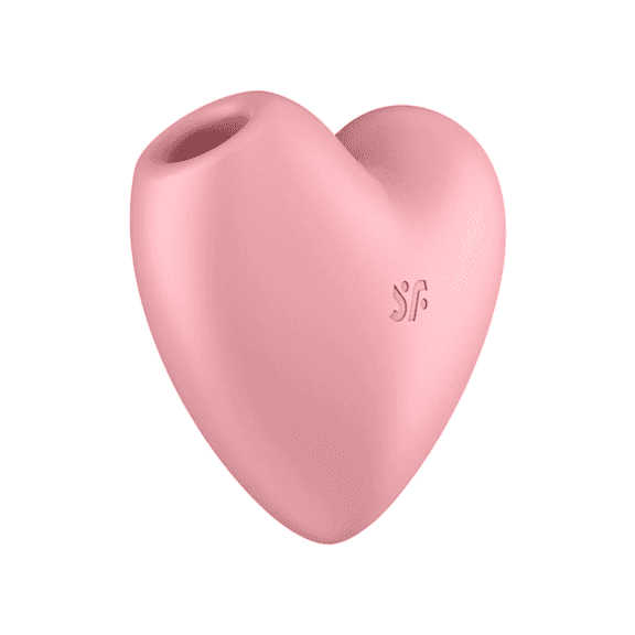 Satisfyer Cutie Heart, Air Pulse Rechargeable Intimate Suction Vibrator, Vibrating Personal Massager