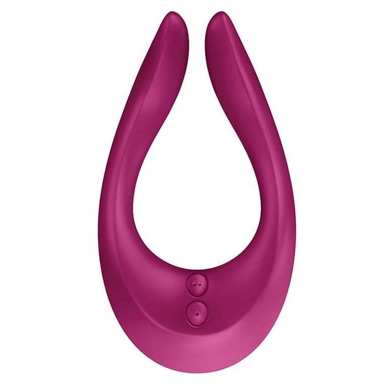 Satisfyer Endless Joy Couple's Vibrator - Multivibrator, Clitoral and  G-Spot Stimulation, Partner Toy, Soft Silicone, Waterproof, Rechargeable -  14 Use Applications (Berry) - Walmart.com