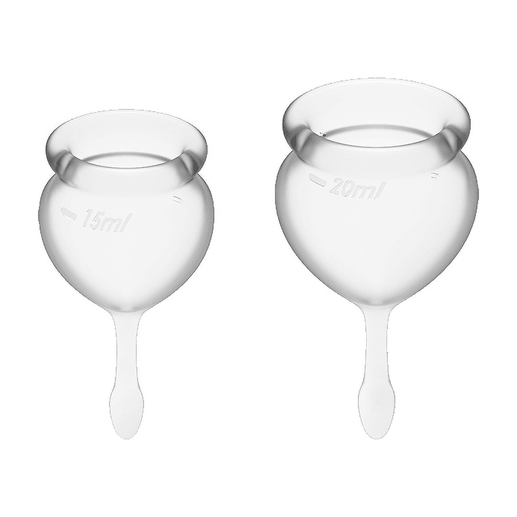 Satisfyer Feel Good Menstrual Cup Reusable Period Cup with Removal