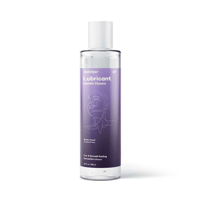 Satisfyer Gentle Classic Lubricant 10oz - Water Based Lube for Men, Women  and Couples, Oil Free, Condom Friendly, Natural Silky Sensation - 10 oz.  Bottle - Walmart.com