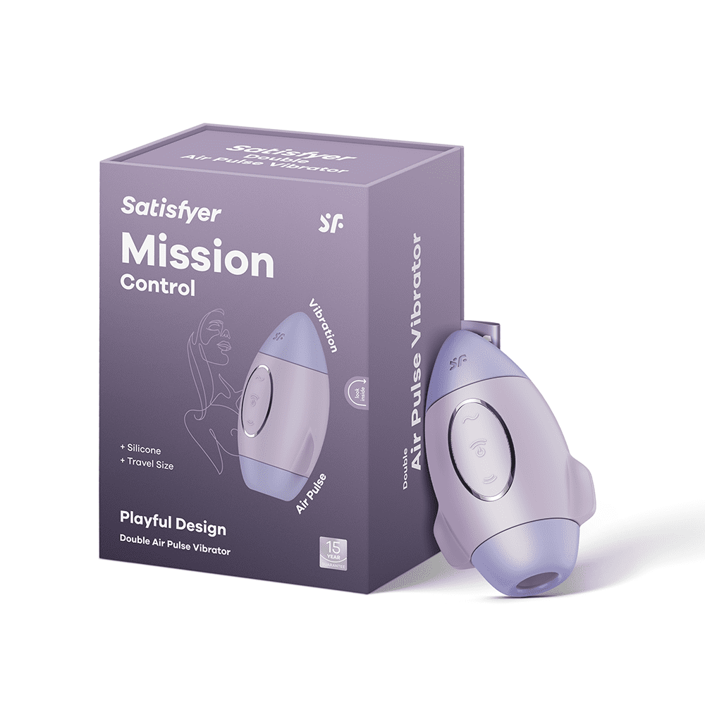 Satisfyer Mission Control | Air Pulse Technology | 11 Pressure Wave ...