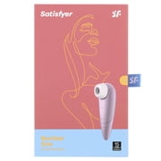 Satisfyer Number One - Air-Pulse Clitoris Stimulator - Non-Contact Clitoral Sucking Pressure-Wave Technology, Waterproof (Violet)