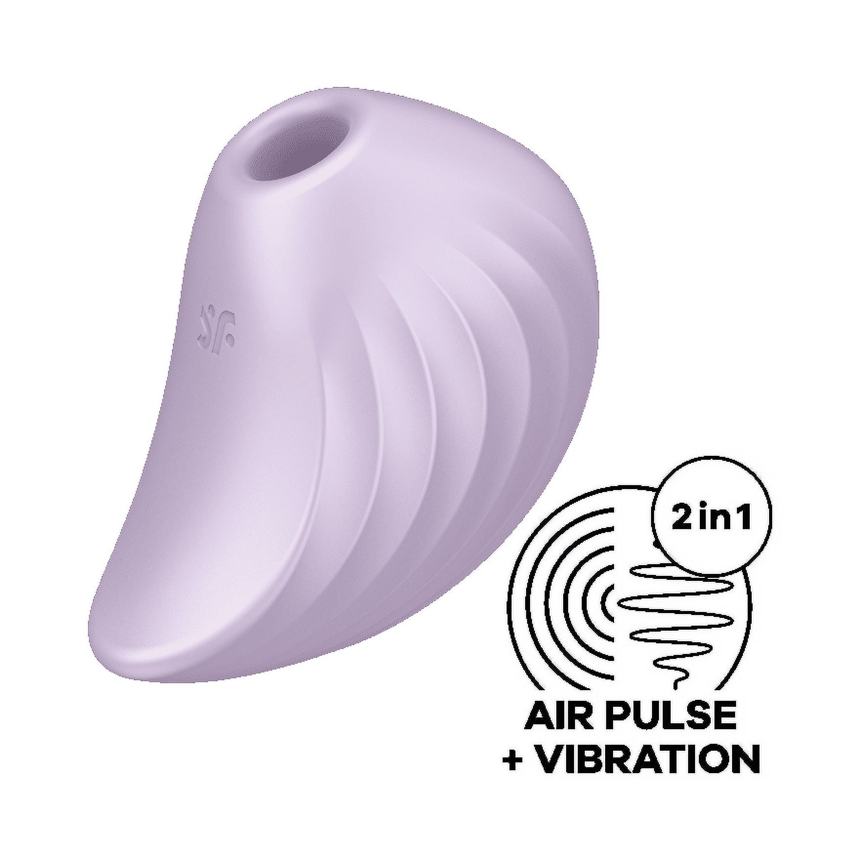 Satisfyer Pearl Diver Air-Pulse Vibrator with Clitoral Stimulation -  Clitoris Sucking Dildo + Vibration - Adult Sex Toy, Female Pleasure Device,  ...