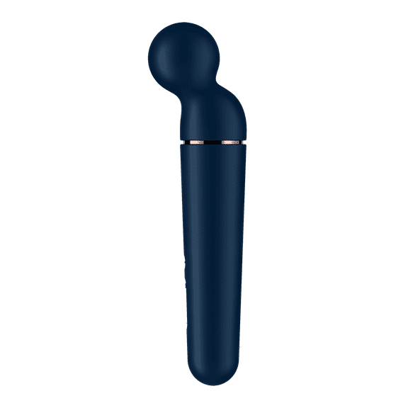 Satisfyer Planet Wand-er Vibrating Wand - XXL Size, Personal Full Body Massager, Powerful Clitorial Stimulator and Body Massage - 60 Vibration Combinations, Quiet, Waterproof, Rechargable (Blue)