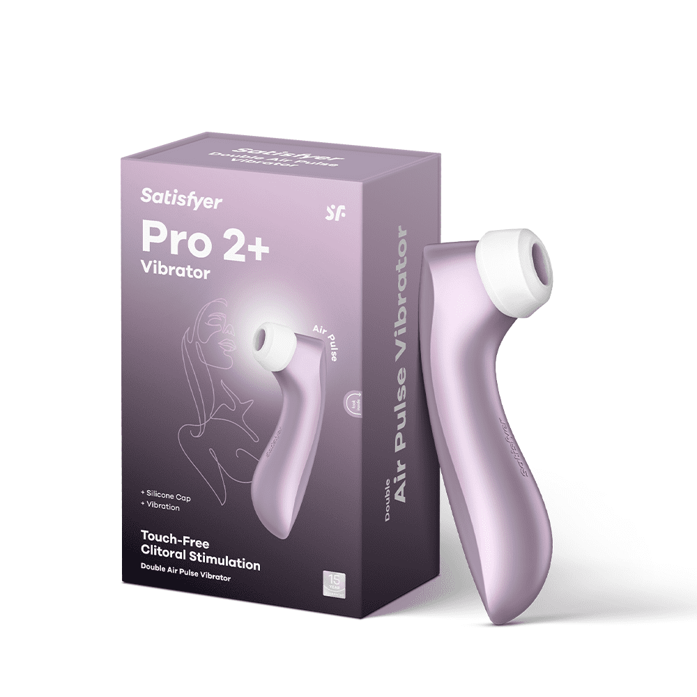 Satisfyer Pro 2+ Air-Pulse Clitoris Stimulating Vibrator - Non-Contact  Clitoral Sucking Pressure-Wave Technology & Vibration, Waterproof,  Rechargeable (Blue) - Walmart.com