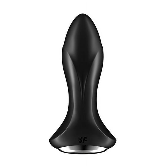 Satisfyer Rotator Plug 1+ Anal Vibrator with App Control - Vibrating Anal Sex Toy, Butt Plug, Prostate Stimulator Toys, Anal Dildo with Rotating Base - Waterproof, Rechargeable (Black)