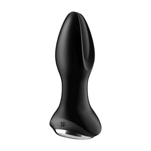 Satisfyer Rotator Plug 2+ Anal Vibrator with App Control - Vibrating Anal Sex Toy, Butt Plug, Prostate Stimulator Toys, Anal Dildo with Rotating Base - Waterproof, Rechargeable (Black)