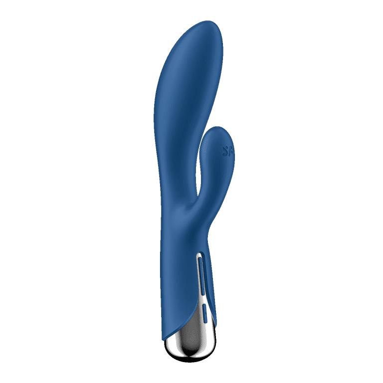 Satisfyer Spinning Rabbit 1| Rabbit Vibrator with Rotating Tip | G-spot and  Clitoris Stimulation | 3 Motors | Waterproof (IPX7) | Rechargeable Battery  | Skin-Friendly Silicone (Blue) - Walmart.com