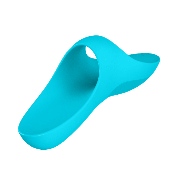 Satisfyer Teaser Finger Vibrator - Light Blue