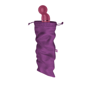 Satisfyer Treasure Bag Size XL | Drawstring Storage Bag for Adult Sex Toy - Soft Material, Discreet, Travel Friendly (Lilac)