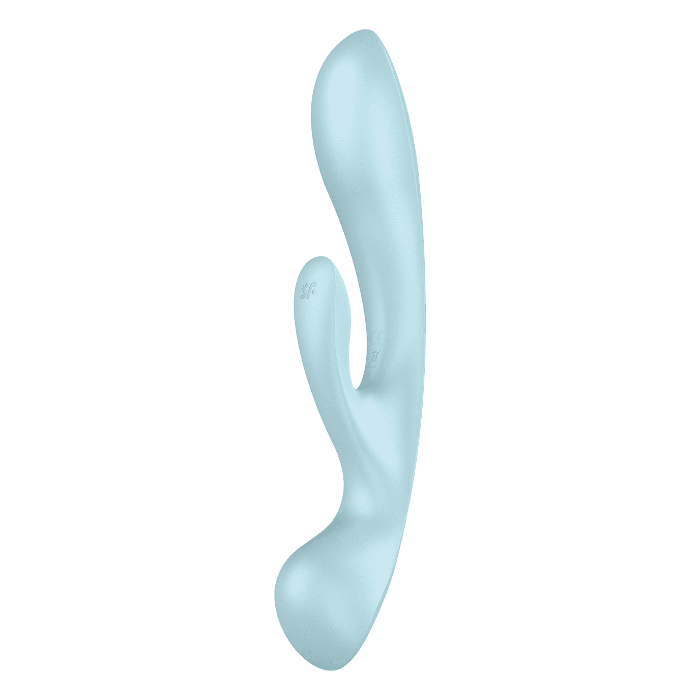 Triple Oh Wand and Rabbit Vibrator - Clit Stimulator and Personal Full Body Massager, Clitorial and G-Spot Stimulation, Adult Sex Toy for Women - Multi-Use, Waterproof, Rechargable (Blue)