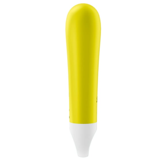 Satisfyer Ultra Power Bullet 1 Mini Bullet Vibrator - Clitoral Stimulator, Personal Massager, Rounded Tip - Portable, Waterproof, Rechargeable, 10.5cm (Yellow)