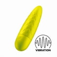 thumbnail image 1 of Satisfyer Ultra Power Bullet 5 Mini Bullet Vibrator - Clitoral Stimulator, Personal Massager, Round Voluminous Tip - Portable, Textured, Waterproof, Rechargeable, 10cm (Yellow), 1 of 5