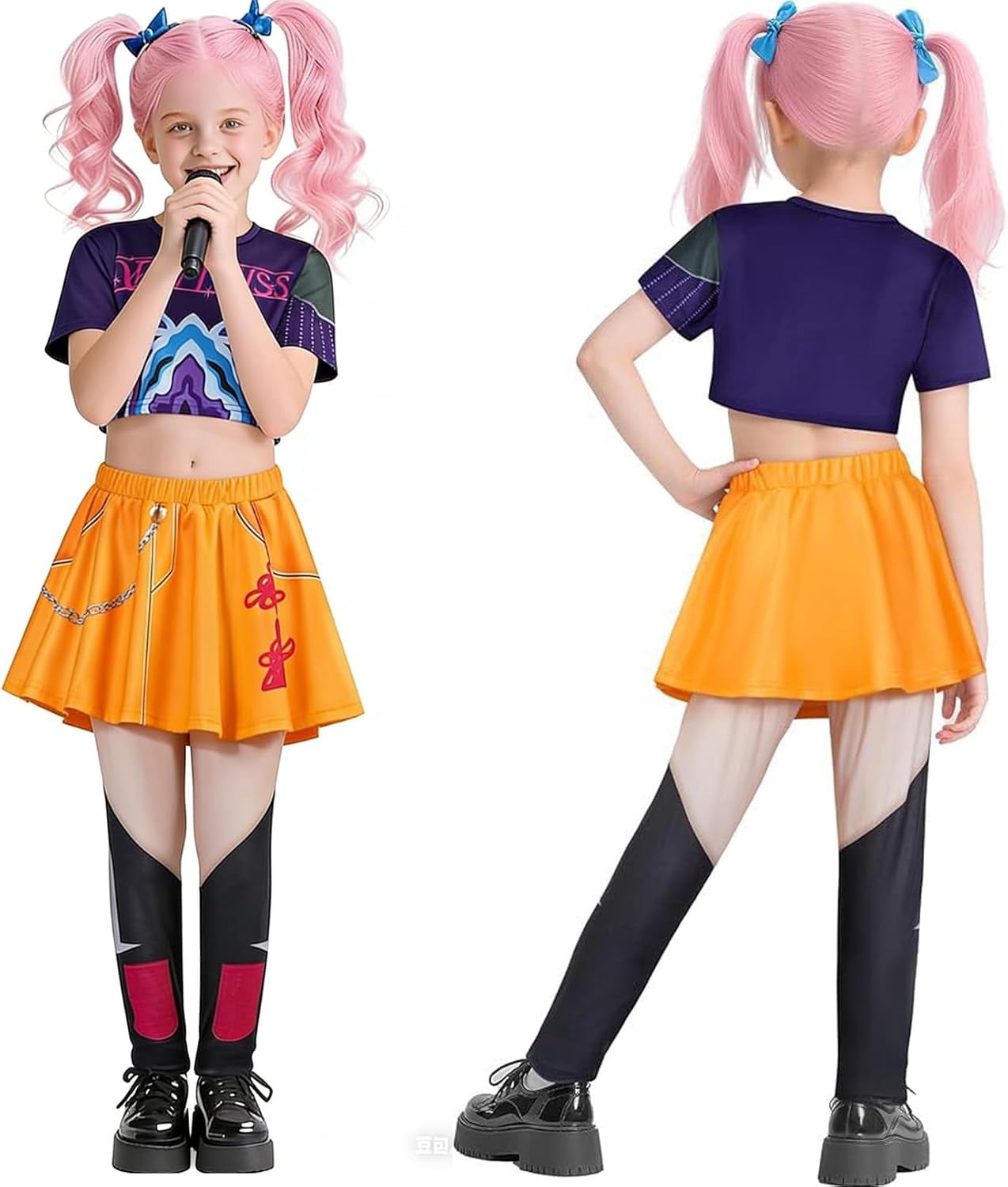 Satmonnus Popular Singers Costumes,Halloween Anime Cosplay Costume for ...