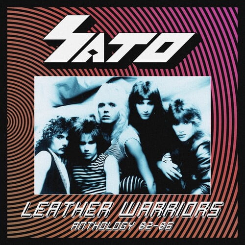 Sato - Leather Warriors - Anthology 82/86 - Pink/Black Splatter - Music & Performance - Vinyl