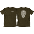 thumbnail image 1 of Satori Bigfoot Meditate Short Sleeve T-Shirt Olive, Small, Men's, 1 of 1