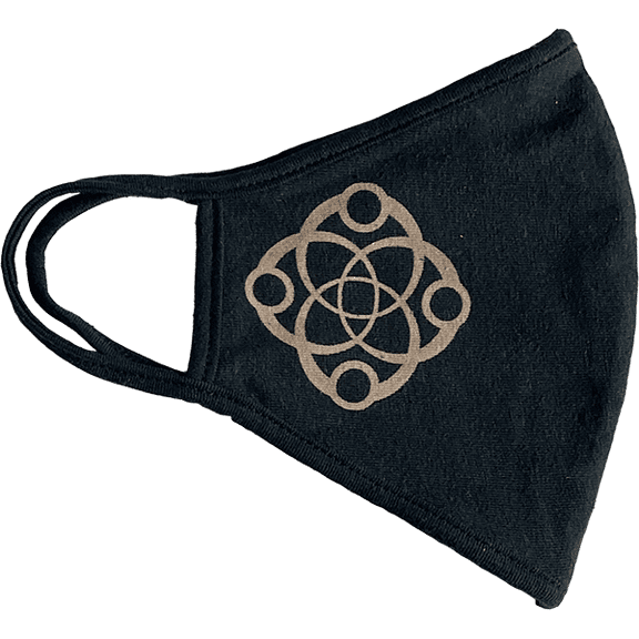 Satori Link Logo Face Mask Black