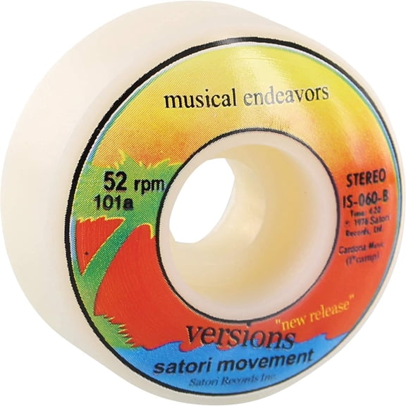 Satori Vintage Versions Skateboard Wheels 101a 52mm White