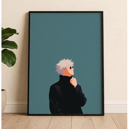 Satoru Gojo JJK Minimalist Poster