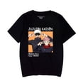 thumbnail image 1 of Satoru Gojo T-shirt Itadori Yuji short sleeve group photo summer casual clothes, 1 of 2
