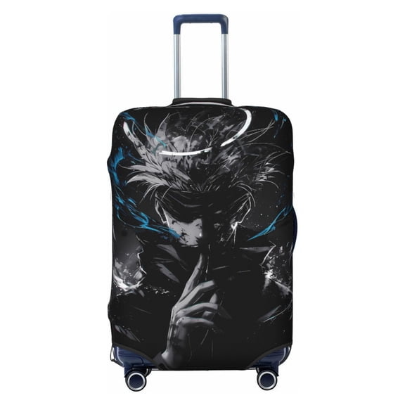 Satoru Gojo Travel Luggage Cover Baggage Suitcase Cover Protector Skins 18-32 Inch