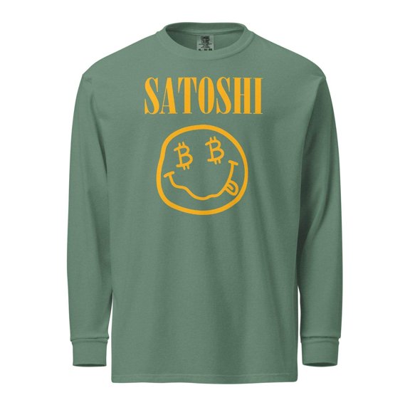 Satoshi | Bitcoin Long Sleeve T-Shirt