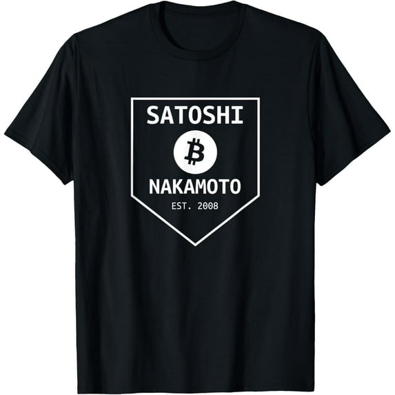 Satoshi Nakamoto Bitcoin BTC Cryptocurrency Shirt T-Shirt
