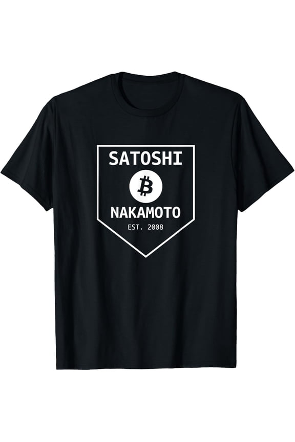 Satoshi Nakamoto Bitcoin BTC Cryptocurrency Shirt T-Shirt