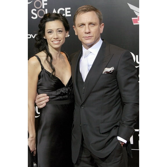 Satsuki Mitchell Daniel Craig At Arrivals For Quantum Of Solace Premiere Screening For Tribeca Film Institute Amc