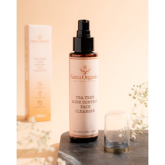 Sattva Organics Tea Tree Acne Control Face Cleanser