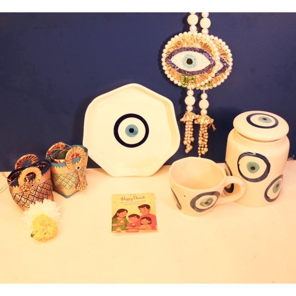 Sattvik Start Diwali Box Festive Gift Hamper Traditional Celebration Box for Diwali Home Decor Gifting and Special Occasions