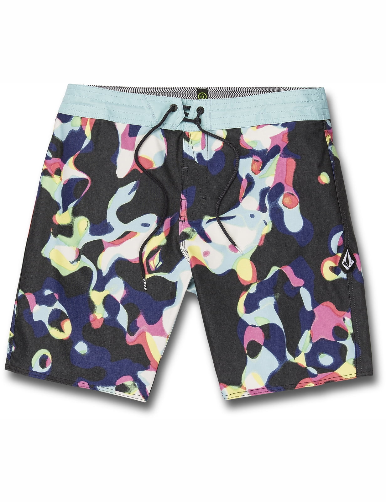 Volcom Men's Schroff X Stoney 19 Board Shorts - Black Swim Trunks For Surf & Beach