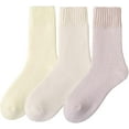 thumbnail image 1 of Saturatione Socks, Winter Thermal Socks, Women Warm Wool Sock Thick Winter Thermal, Moisture Wicking and Breathable Cozy(3pairs-a), 1 of 7