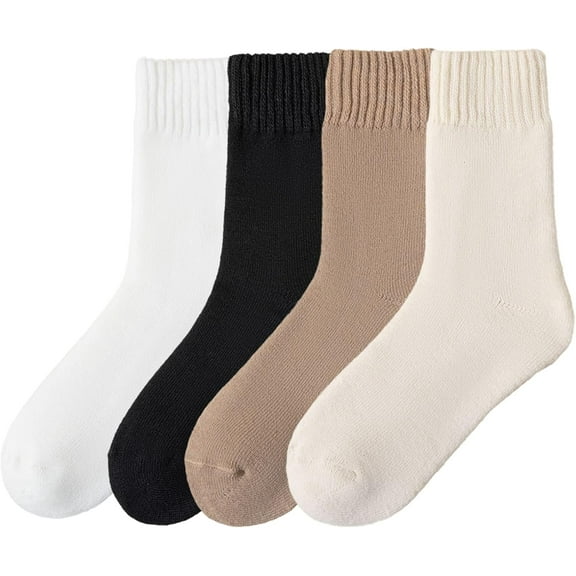 Saturatione Socks, Winter Thermal Socks, Women Warm Wool Sock Thick Winter Thermal, Moisture Wicking and Breathable Cozy