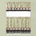 thumbnail image 1 of Saturday Knight Ltd Cafe Window Valance With 3/4" Rod Pocket - 58x13", Linen, 1 of 2