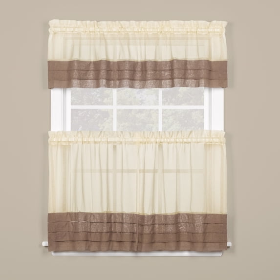 SKL Home Cielo Window Curtain Tier Pair or Valance