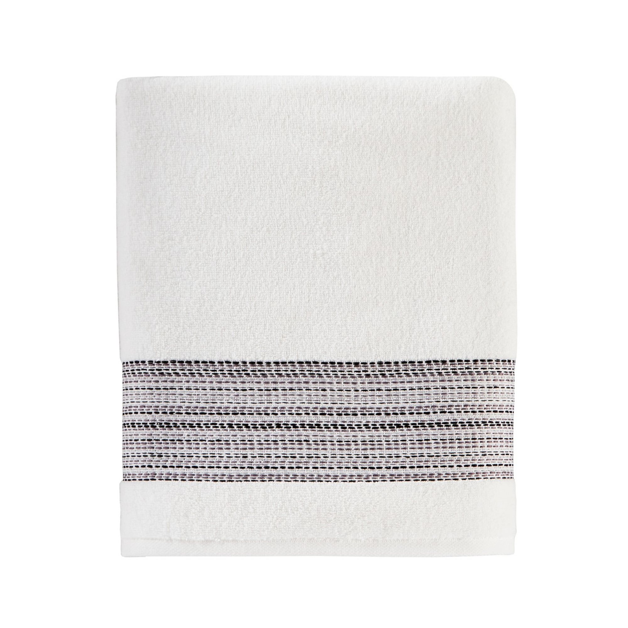 SKL HOME Duschvorhang 'Geo Diamonds' – Taubengrau, Jacquard-Muster, 70 X 72 Cm (100 % Polyester)