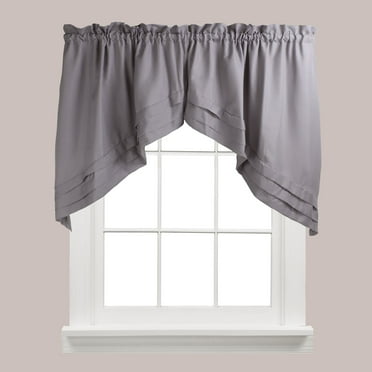 Saturday Knight Ltd Holden High Quality Stylish Soft & Clean Look Window Tier, Swag & Valance