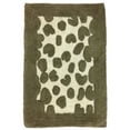 thumbnail image 1 of Saturday Knight Zanzibar Cotton Bath Rug 20x30 Ivory & Brown Print Mat, 1 of 1