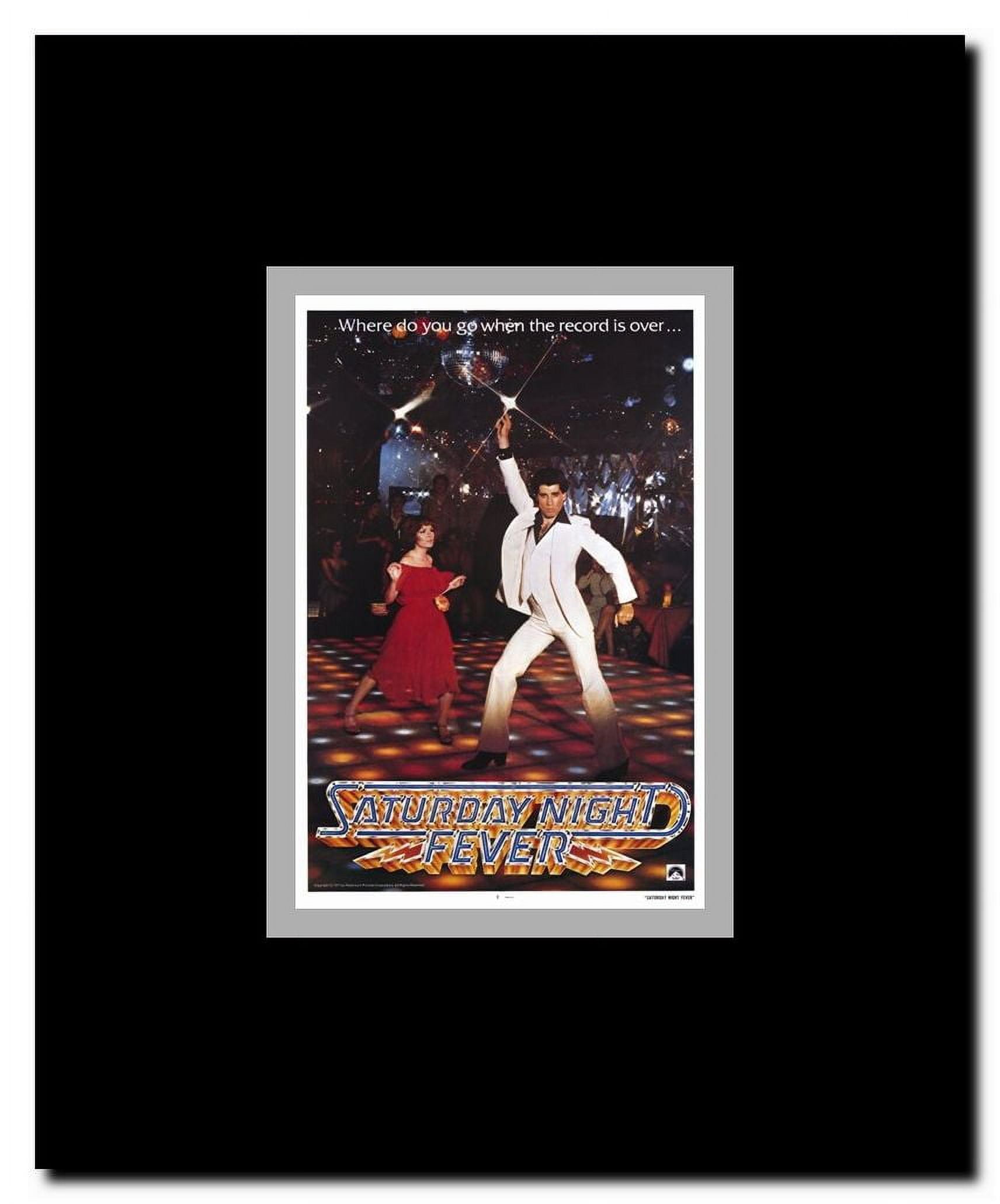 Saturday Night Fever Framed Movie Poster