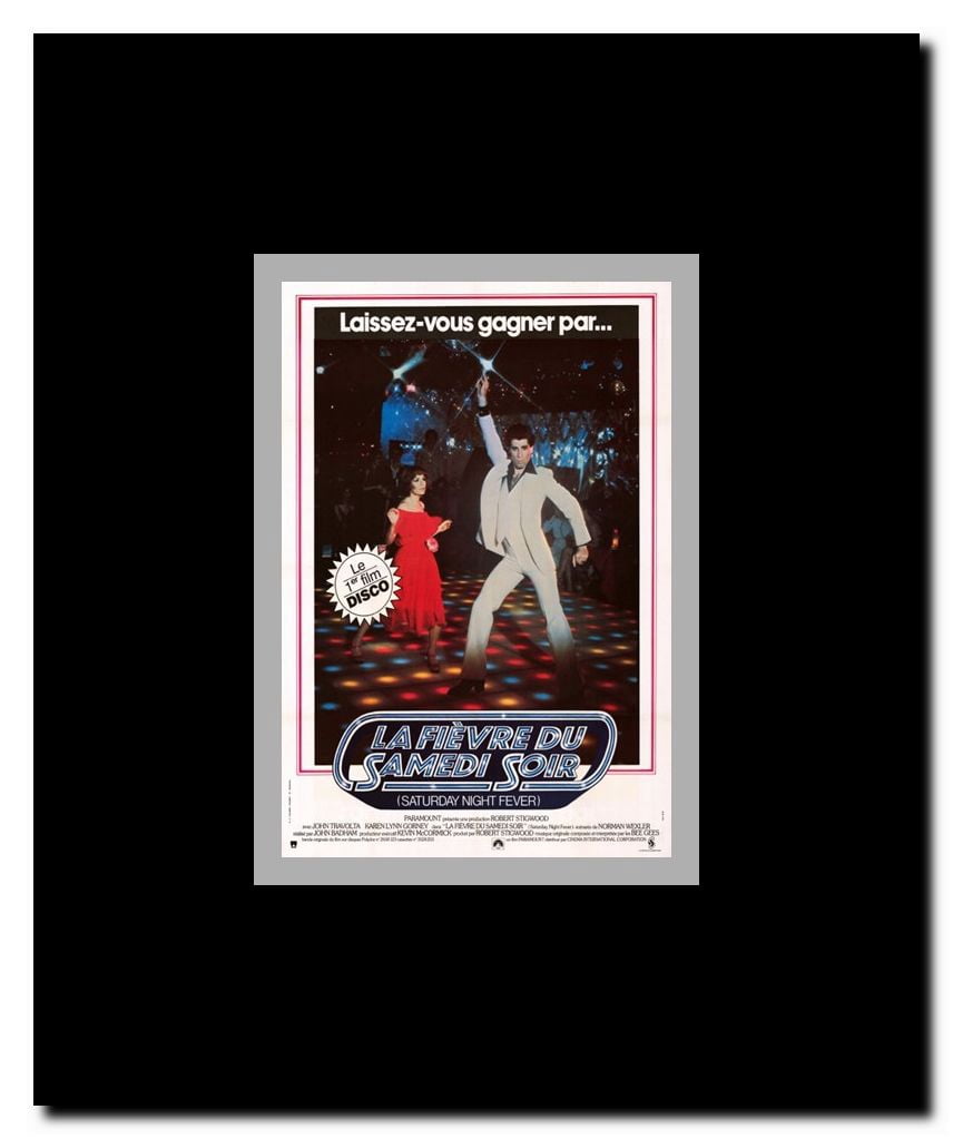 Saturday Night Fever Framed Movie Poster