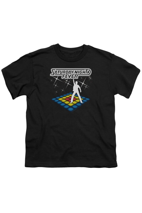 Saturday Night Fever - Should Be Dancing - Youth Short Sleeve Shirt - Small