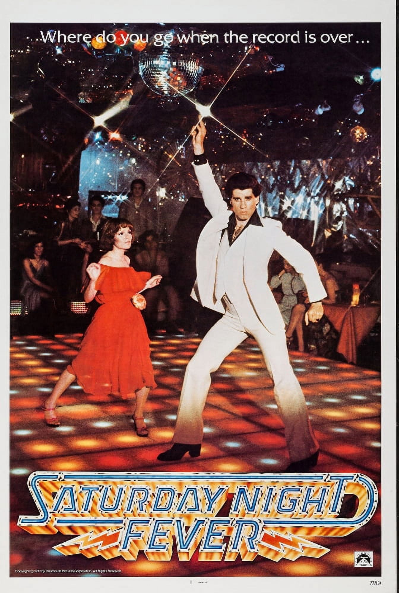 Saturday Night Fever U Canvas Art - (11 x 17)