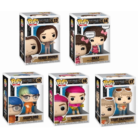 Saturday Night Live 50th Anniversary Series 2 Funko Pop! Set (5)