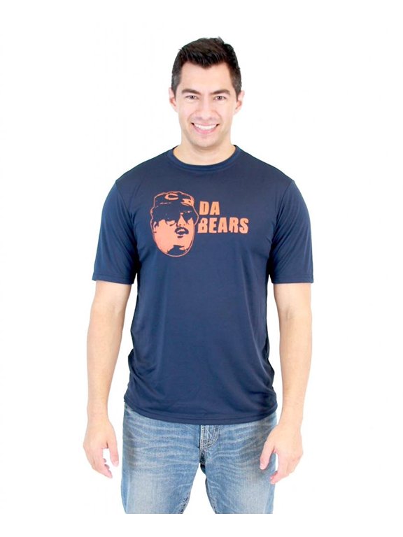 Da Bears Navy Performance Athletic Adult T-Shirt